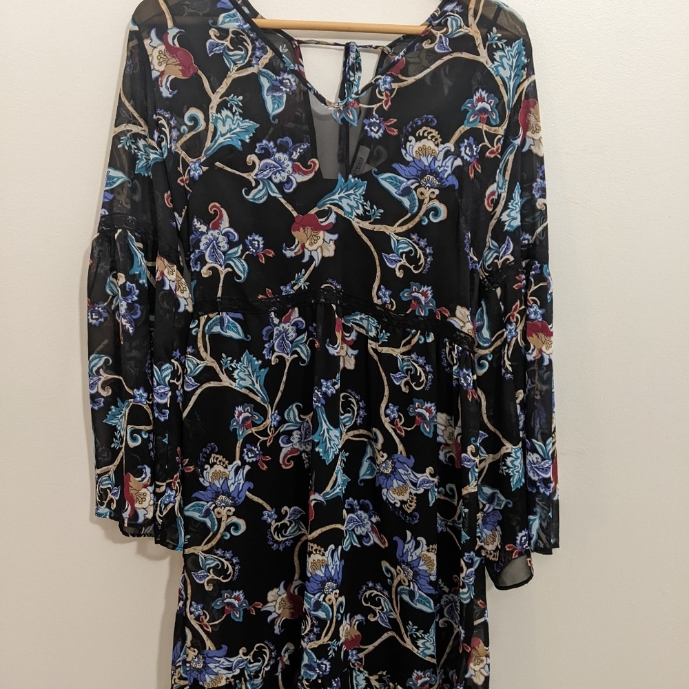 WHBM Bell-Sleeve Dress